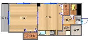 マシェール唐人坂の物件間取画像